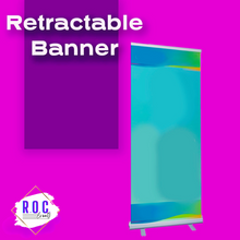 Load image into Gallery viewer, Retractable Banner
