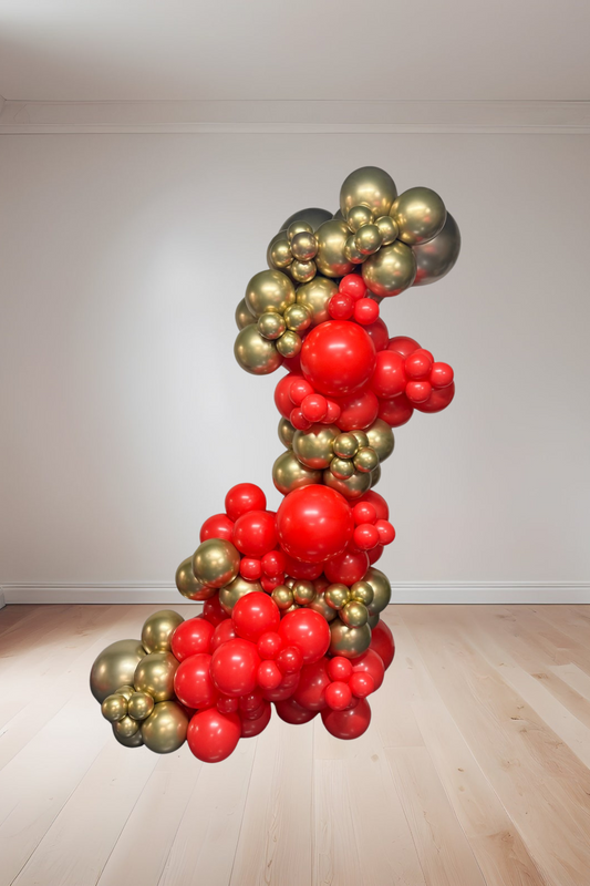 Freestanding Organic Balloon Arrangement 🎈✨