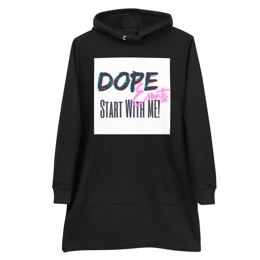 Start With Me Hoodie dress