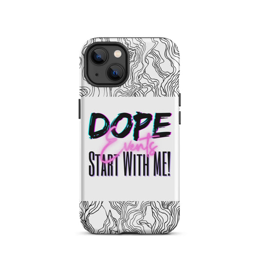 Start With Me Tough iPhone Case