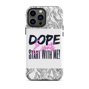 Start With Me Tough iPhone Case